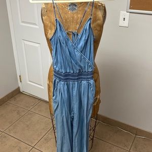 Bebe soft jean romper